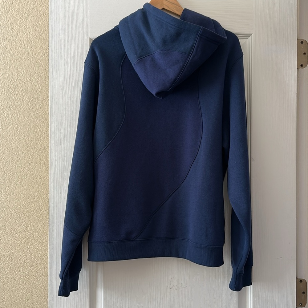 ALO Yoga Make Waves Hoodie Women’s M/Men’s S Navy Tonal - Picture 6 of 11